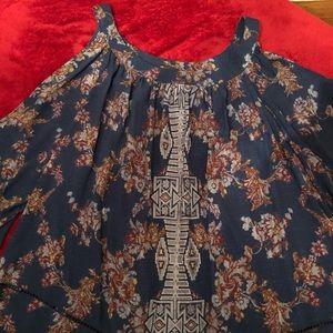 Cold Shoulder Blouse